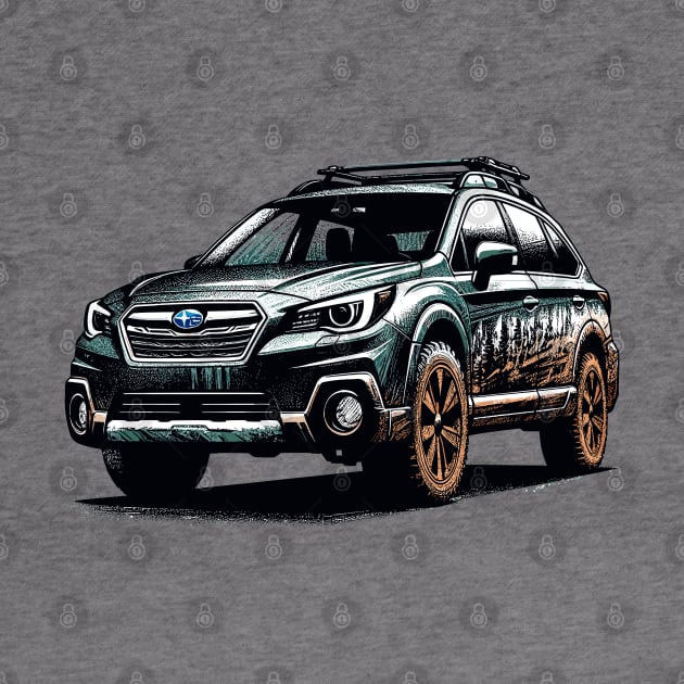 Subaru Outback by Vehicles-Art